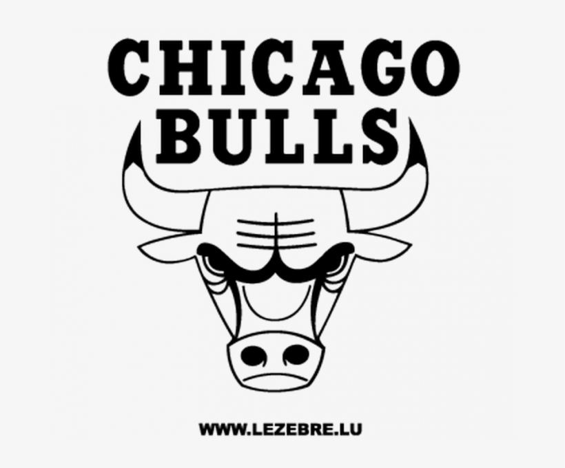 White Chicago Bulls Logo 15 Chicago Bulls Png - Chicago Bulls Word, transparent png #2892053