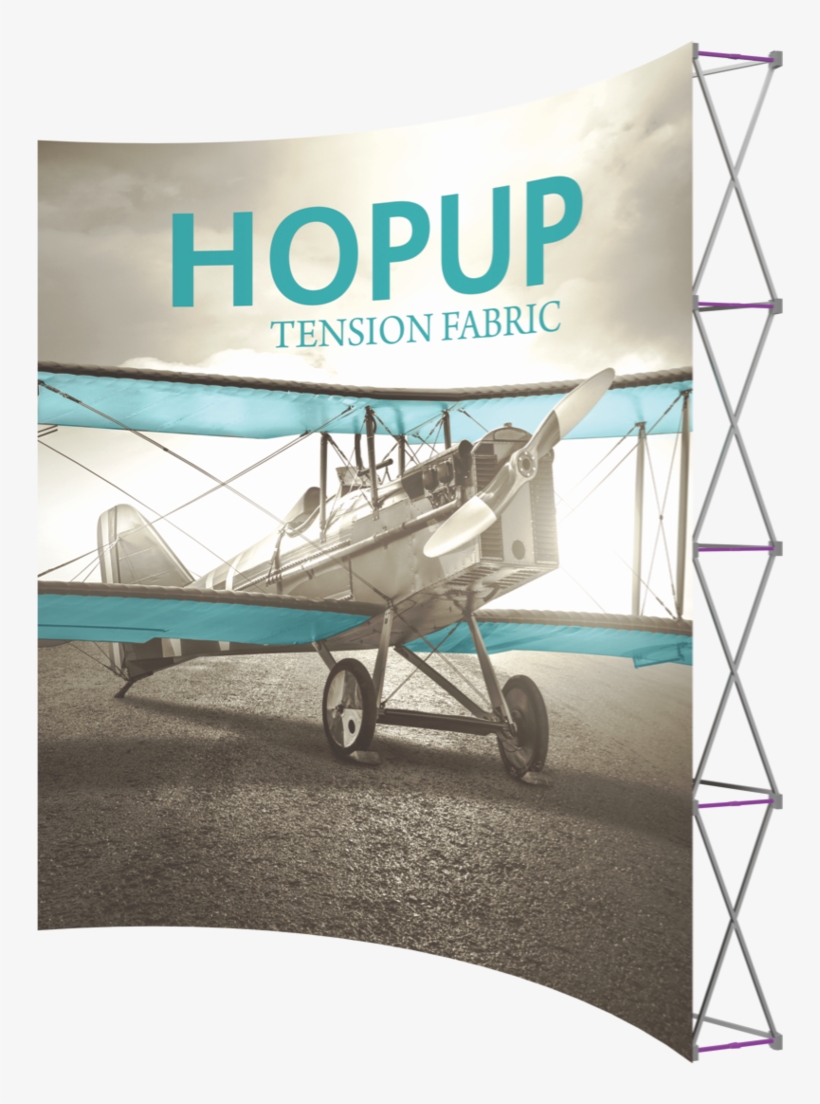 Hopup Backwall Display Extra Tall 10' - Tension Fabric Banner Display, transparent png #2892090
