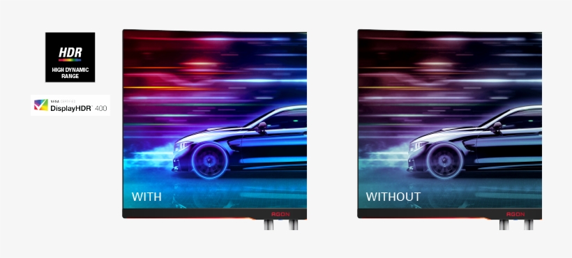 Ag322qc4 Hdr Display Banner 01 Mtime=20181018014700 - Aoc Led Monitor, transparent png #2892206