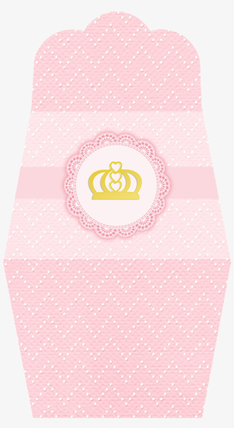 Light Pink Lace Free Printable Purse Invitations - Latinha Peppa, transparent png #2892369