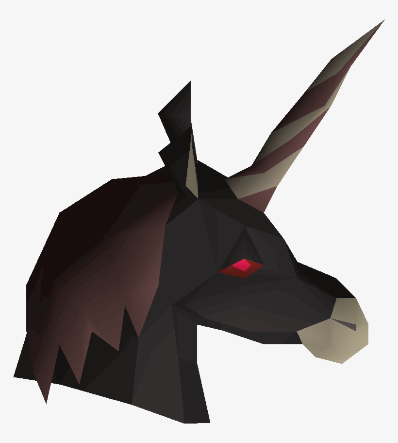 Black Unicorn Mask Detail - H1z1 Black Unicorn Mask, transparent png #2892520