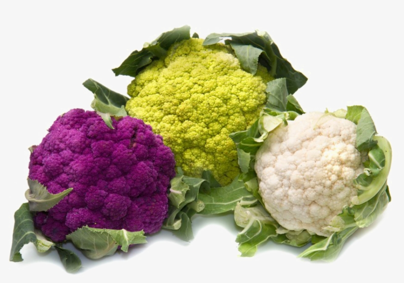 Cauliflower Png Hd Photo - Types Of Cauliflower And Broccoli, transparent png #2892644