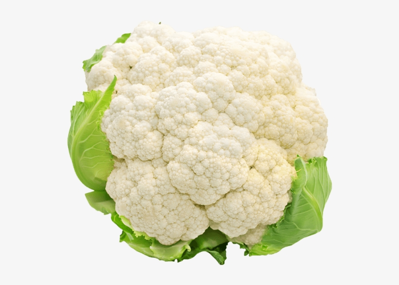 1 Head - Cauliflower - White Cauliflower, transparent png #2892647