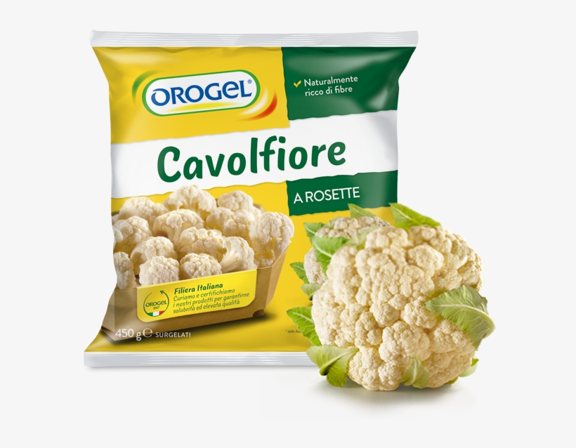Cauliflower Florets - Orogel, transparent png #2892897