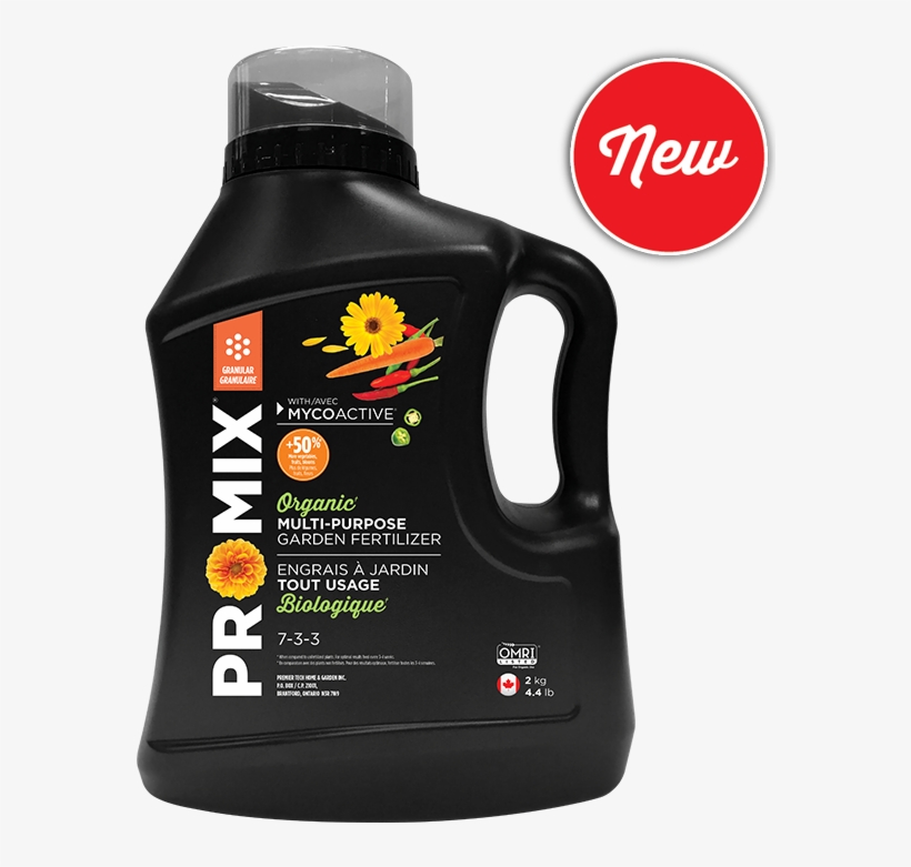 Pro Mix Multi Purpose 7 3 - Promix Fertilizer, transparent png #2893084
