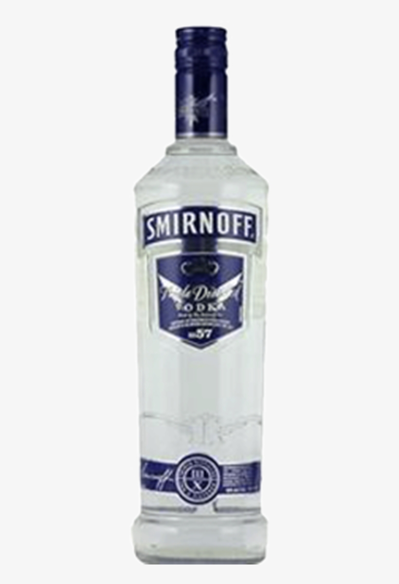 Smirnoff Vodka Blue No. 57 100@, transparent png #2893208