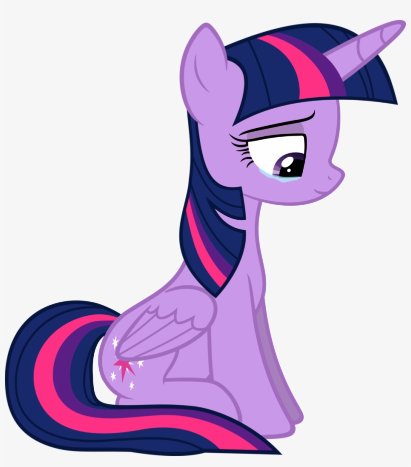 Slb94, Crying, Pony, Sad, Safe, Simple Background, - Twilight Sparkle Alicorn Vector Sitting, transparent png #2893824