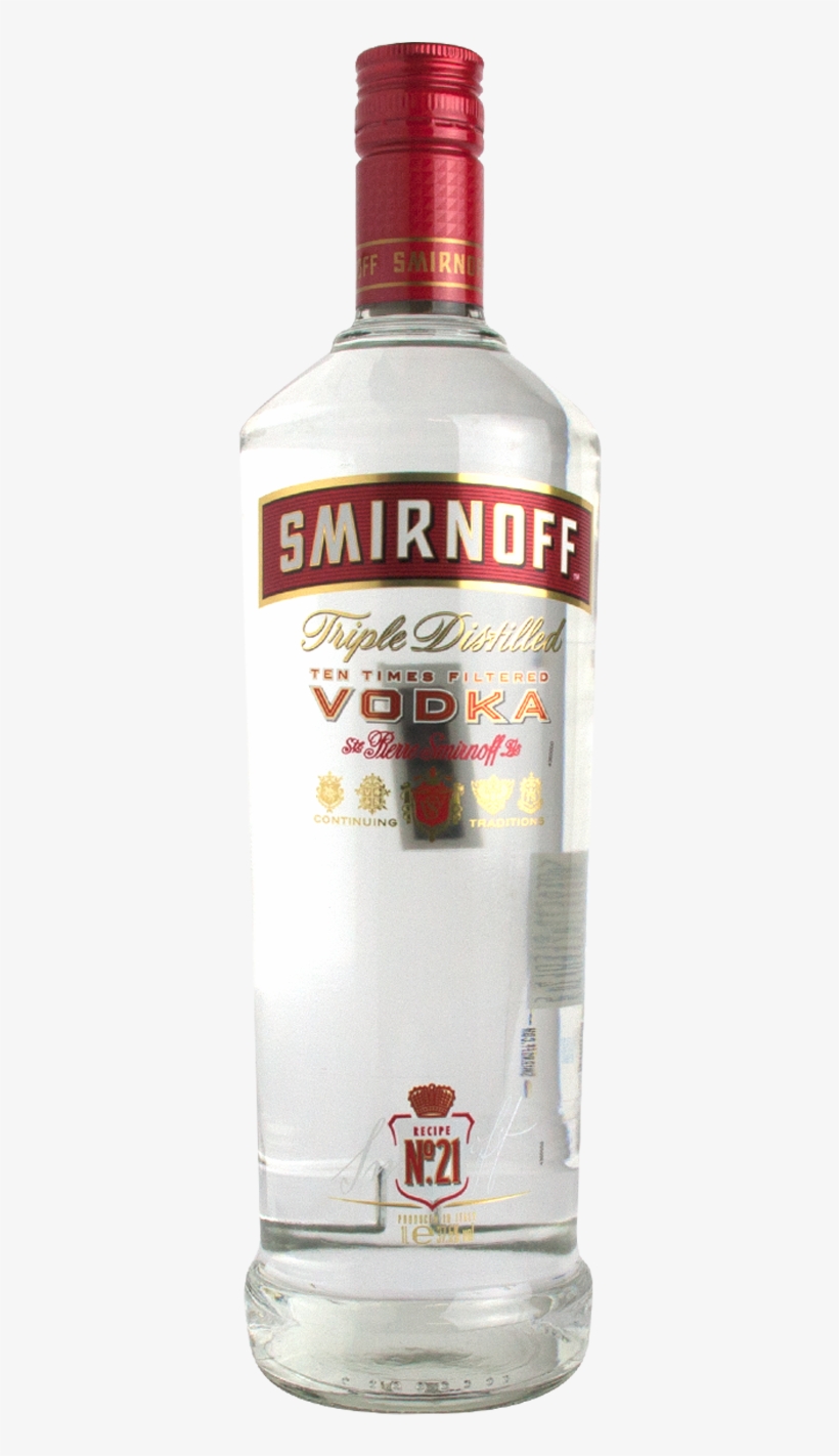 Smirnoff Red 1l - Smirnoff, transparent png #2893885