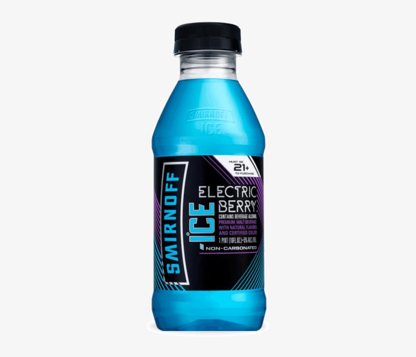 Smirnoff Ice Electric Berry - Smirnoff Ice Electric Blue, transparent png #2894126