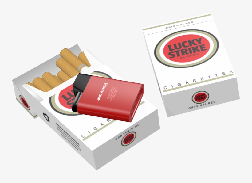 Lucky Strike For Euro Truck Simulator - Lucky Strike Cigarettes Png, transparent png #2894373