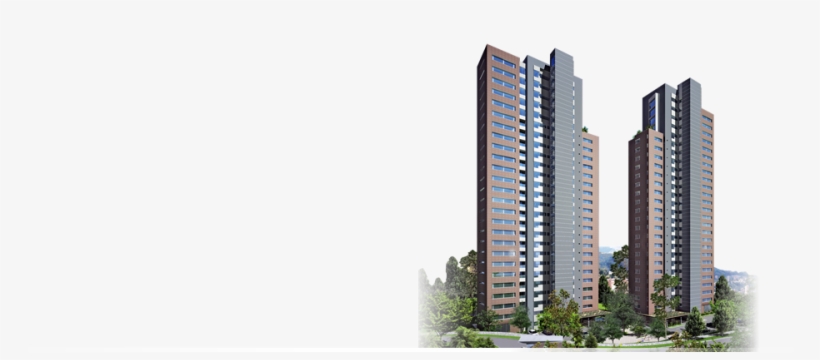 Paradisia Apartamentos - Edificios De Apartamentos Colombia, transparent png #2894658