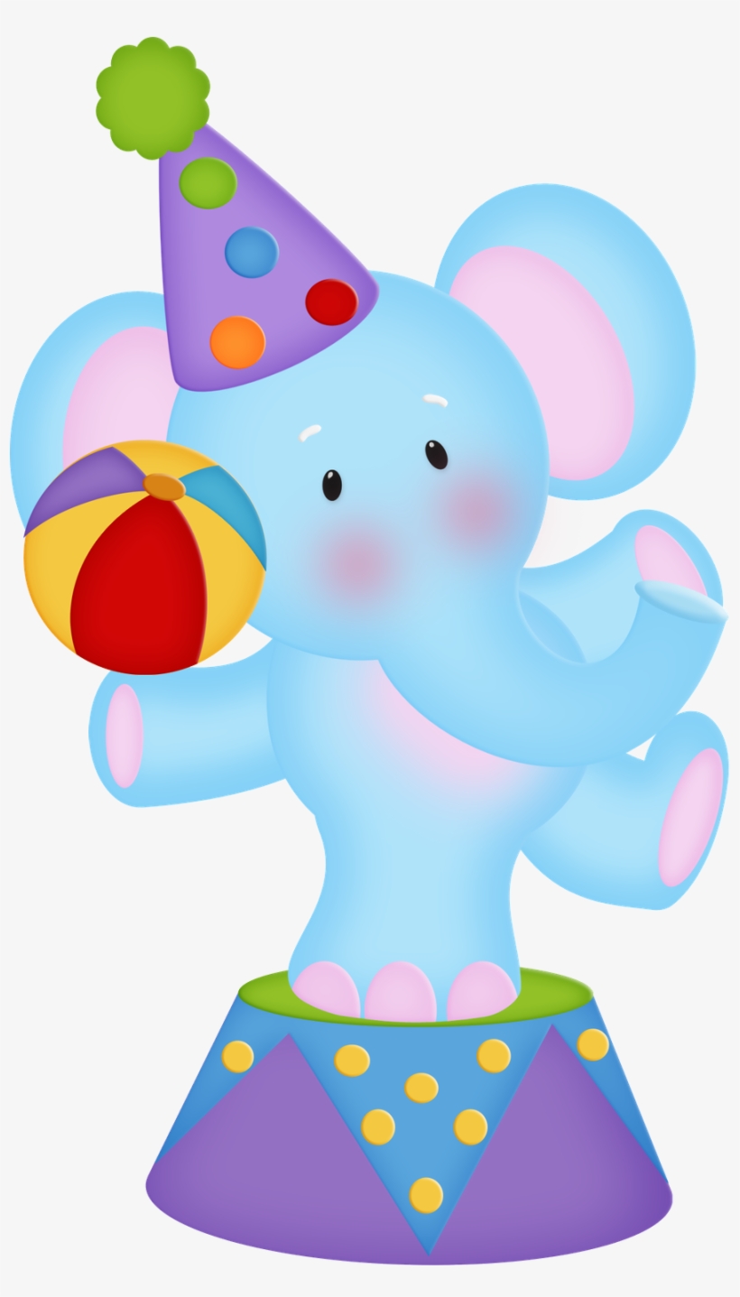 Elefantes - Circus Clipart Png, transparent png #2894683