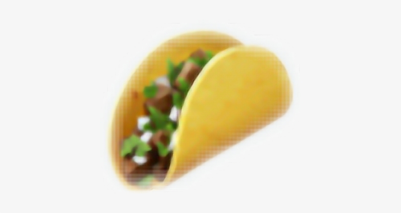 Taco Sticker - Emoji, transparent png #2894721