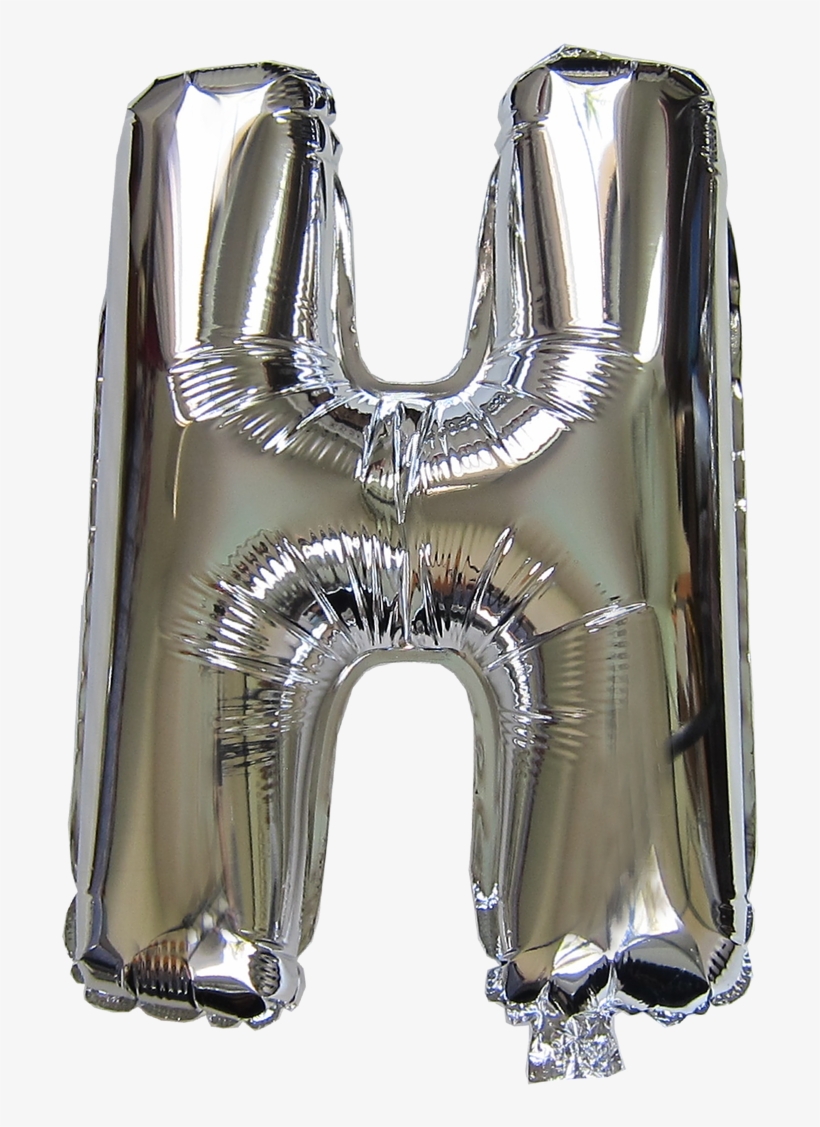 40“ Silver Letter Helium Foil Balloon - Mylar Balloon, transparent png #2895036