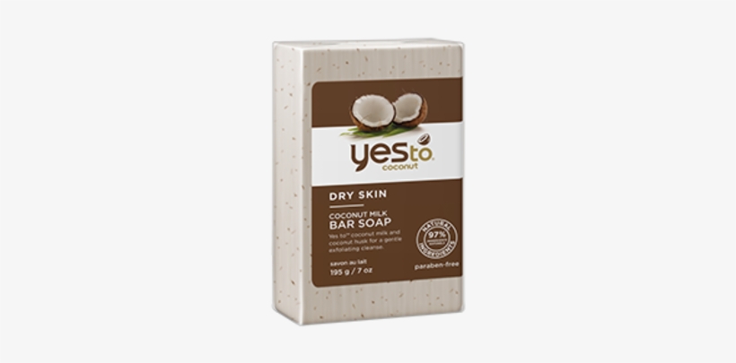 Yes To Coconut Milk Bar Soap 195g - Yes To Coconuts Milk Bar Soap 195g, transparent png #2895322