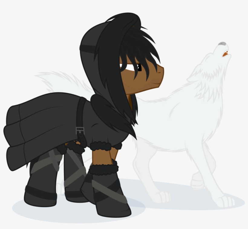 Rusilis, A Song Of Ice And Fire, Game Of Thrones, Ghost - Jon Snow My Little Pony, transparent png #2895616