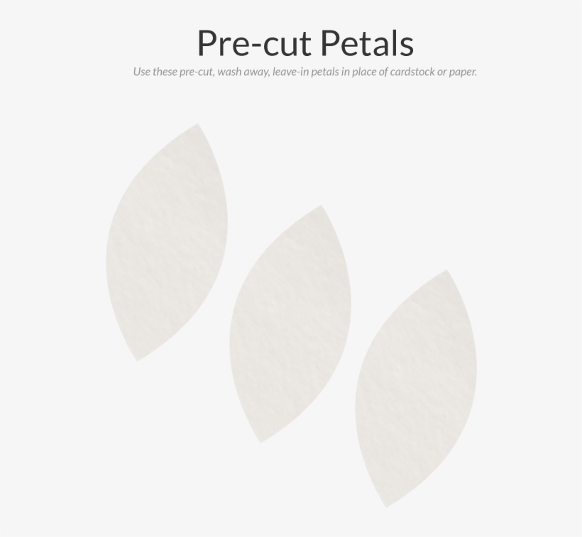 Pre-cut Petal Stabilizer - Mexican Pinyon, transparent png #2895676