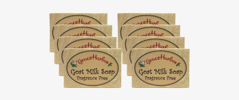 Fragrance Free Bar Soap, Set Of - Goat Milk Soap (4-four Ounce Bars) Fragrance Free, transparent png #2895838