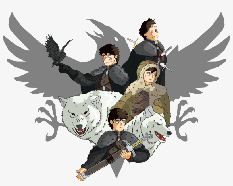 The Evolution Of Jon Snow - Jon Snow Art Png, transparent png #2895868