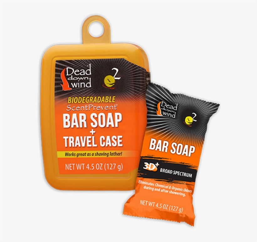 Dead Down Wind Bar Soap With Travel Case - Dead Down Wind Scent Prevent Bar Soap + Travel Case,, transparent png #2895941