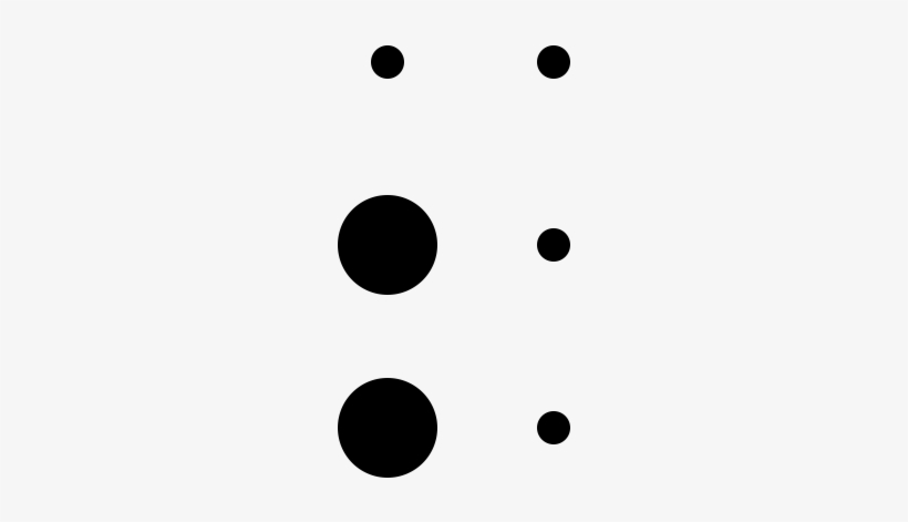 Braille, transparent png #2896581