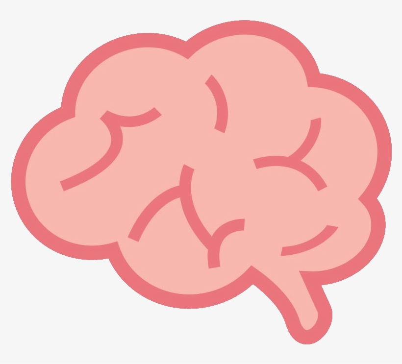 Toggle Navigation Menu - Cartoon Pink Brain Png, transparent png #2896954