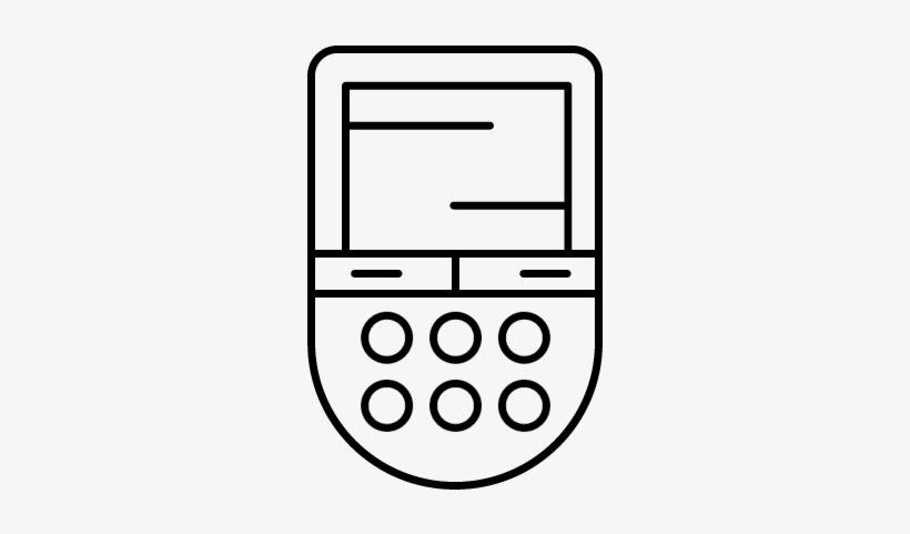 Old Mobile Phone Vector - Mobile Phone, transparent png #2897237