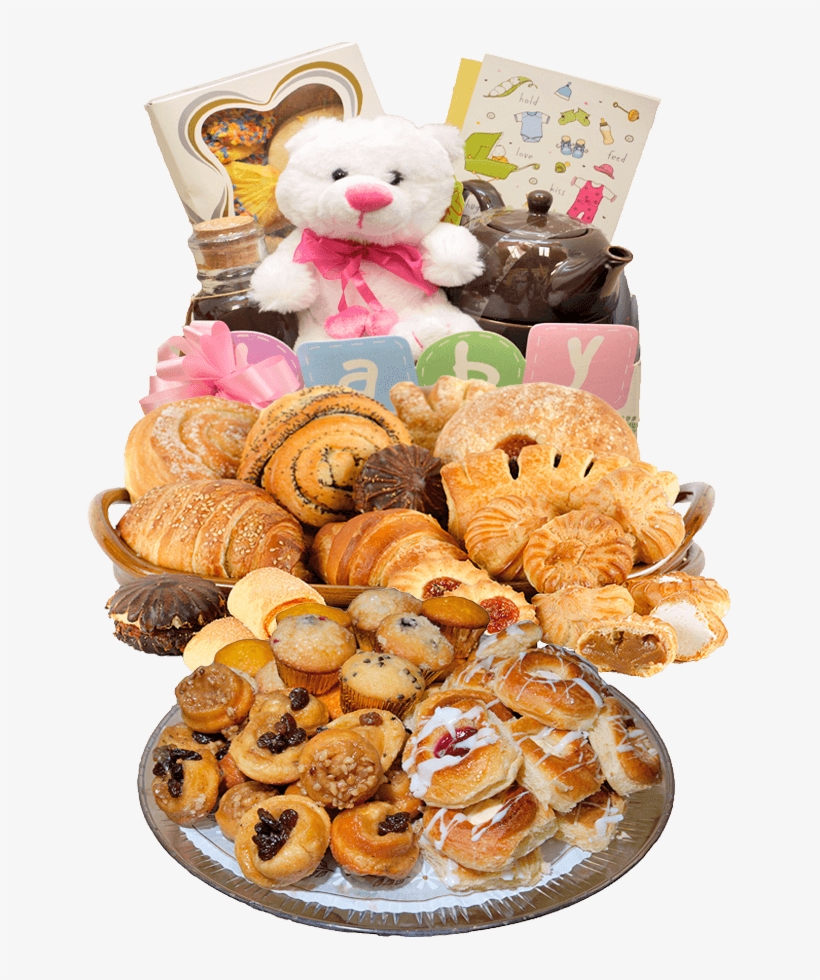 Trays, Gift Baskets, Baked Goods & More - Bánh, transparent png #2897412