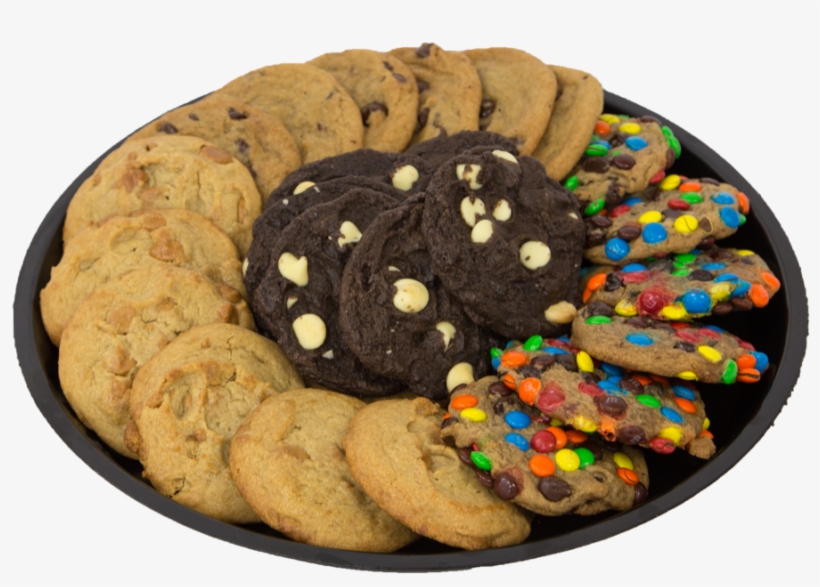 Assorted Cookie Tray - Tray Of Cookies Transparent, transparent png #2897550