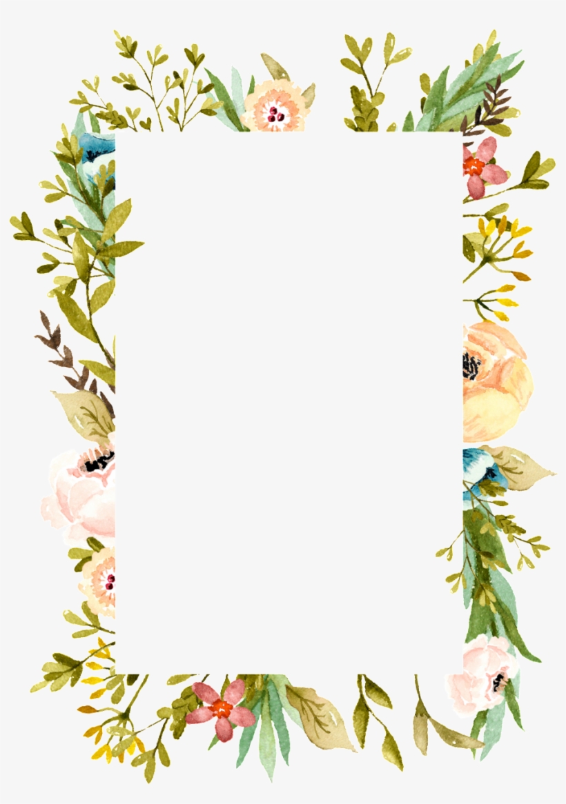 Plant Border Cartoon Transparent - Free 8x10 Scripture Printables, transparent png #2898061