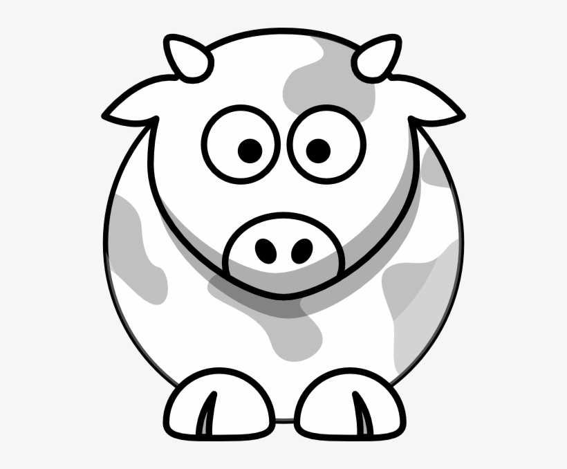 How To Set Use Cow Outline Svg Vector, transparent png #2898067