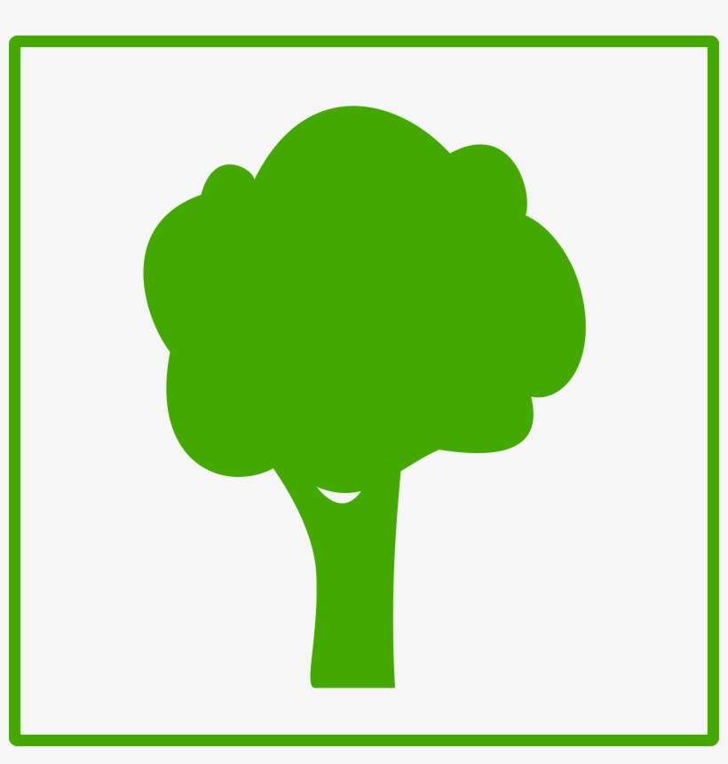 Big Image - Green Tree Icon Png, transparent png #2898479