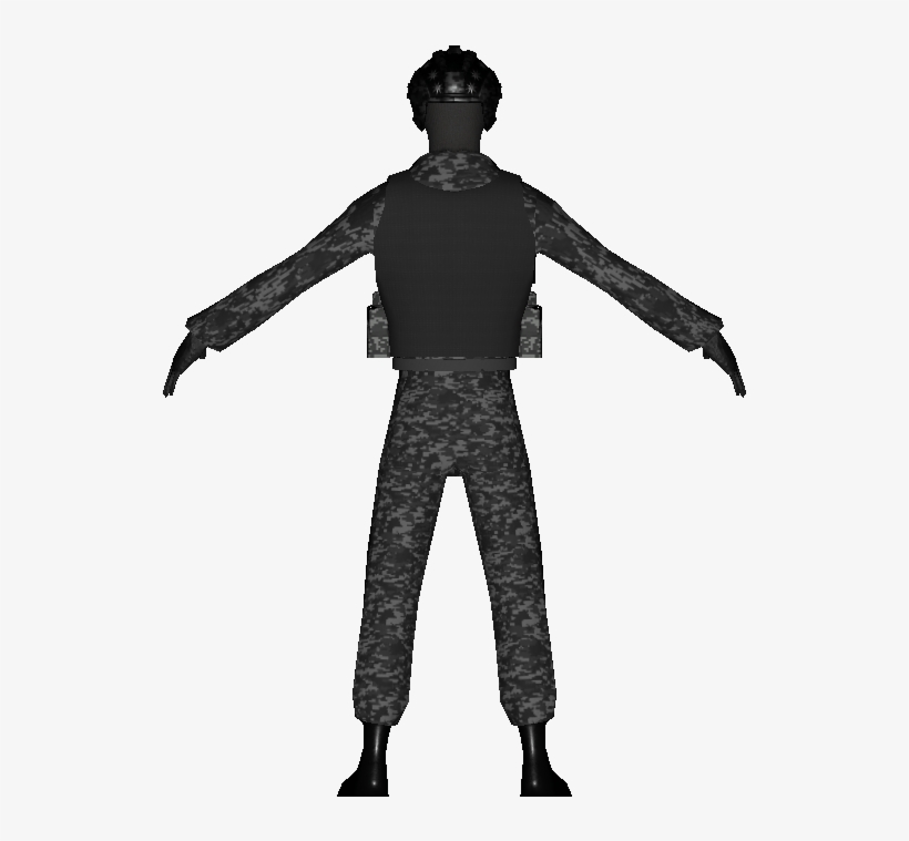 Soldier Back - Standing, transparent png #2898532