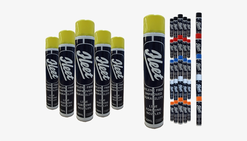 Line Marking Aerosols For Tarmac - Fleet, transparent png #2898693