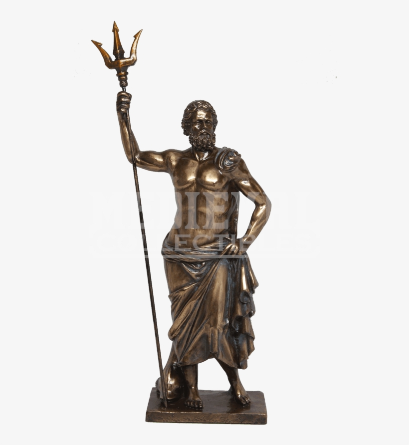 Hades God Of The Underworld Statue - Poseidon Statue, transparent png #2898926