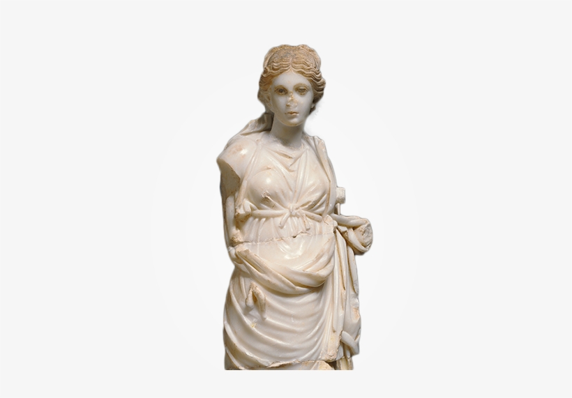 Terpsichore - Statue Of A Muse, transparent png #2899145