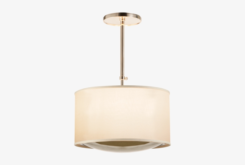 Reflection Large Hanging Shade In Soft Silver With - Circa Lighting, transparent png #2899246