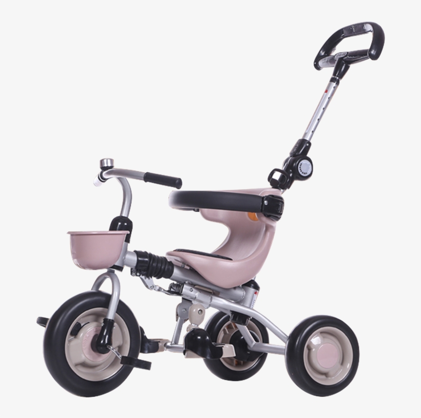 Edgar Folding Children's Tricycle Bicycle Trolley Baby - Bicycle, transparent png #2899551