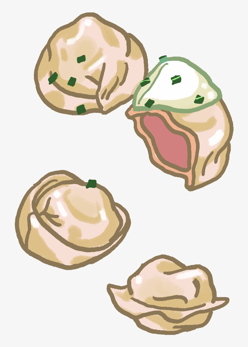 In Any Case, You'll Definitely Eat Many More Pelmeni - Dumpling, transparent png #2899668