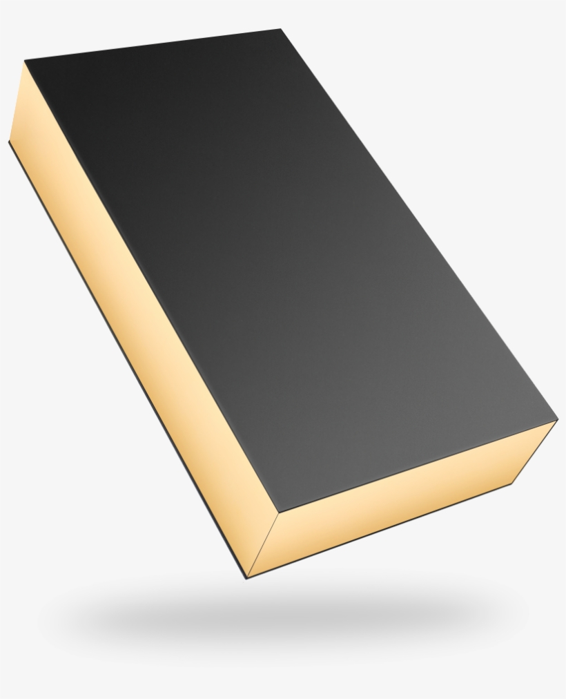 Black Gold Magnetic Closure Box Luxury Custom - Box, transparent png #2899927