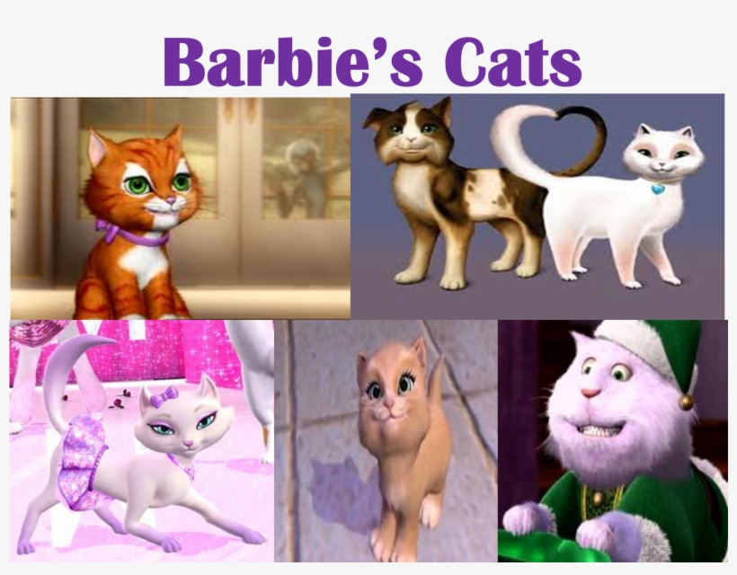 Películas De Barbie Fondo De Pantalla Titled Barbie's - Barbie Movie Cat -  Free Transparent PNG Download - PNGkey