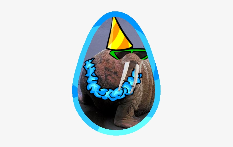 Shurow The Walrus Easter Egg - Chocolate Cake, transparent png #290024