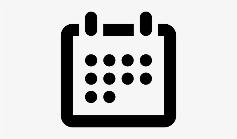 Calendar Icon Vector - Free Calendar Icon, transparent png #290378