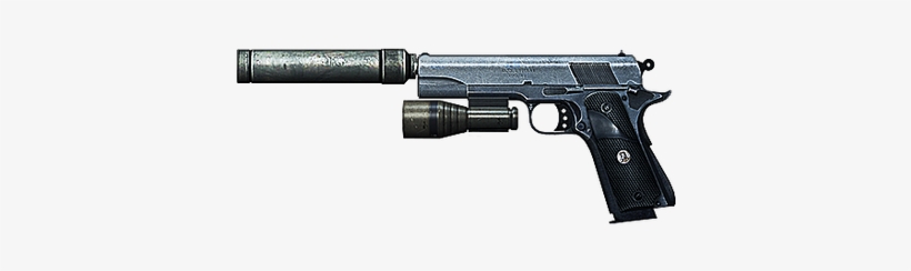 The M1911 S-tac Is The M1911 With A Tactical Light - Battlefield 3 M1911, transparent png #290395