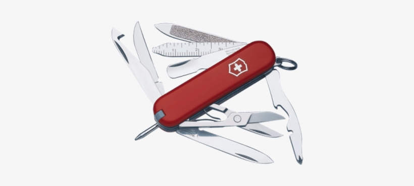 Victorinox Mini Champ Swiss Army Knife - Swiss Army Knife Png Transparent, transparent png #290755