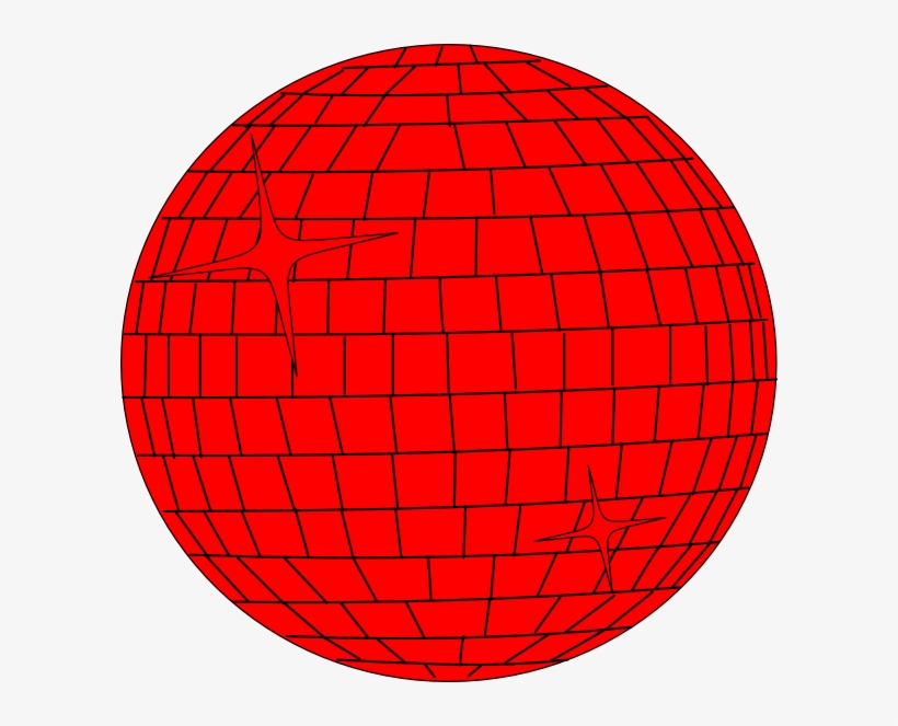 Red Disco Ball Clip Art - Circle, transparent png #290951