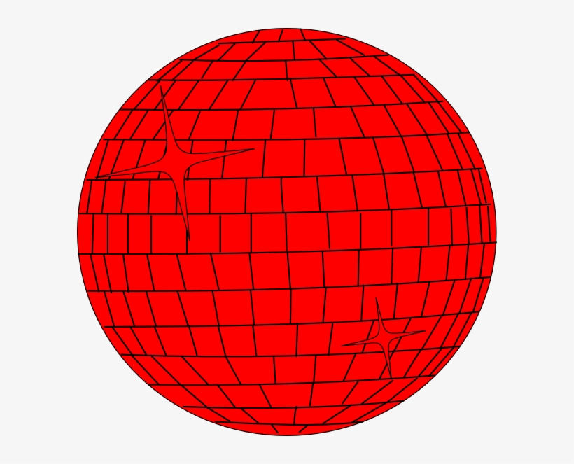 Red Disco Ball Clip Art - Circle, transparent png #290951