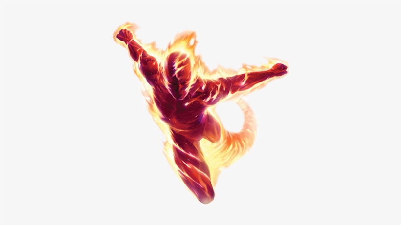 Human Torch Marvel Xp - Dierks Bentley Burning Man Lyrics, transparent png #291091
