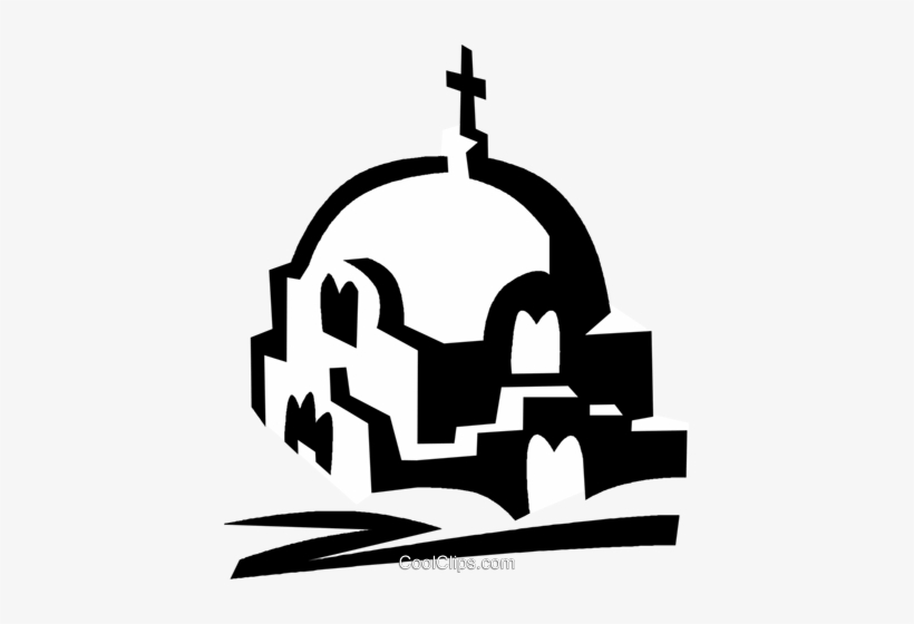 Greek Church Royalty Free Vector Clip Art Illustration - Greek Church Vector, transparent png #291354