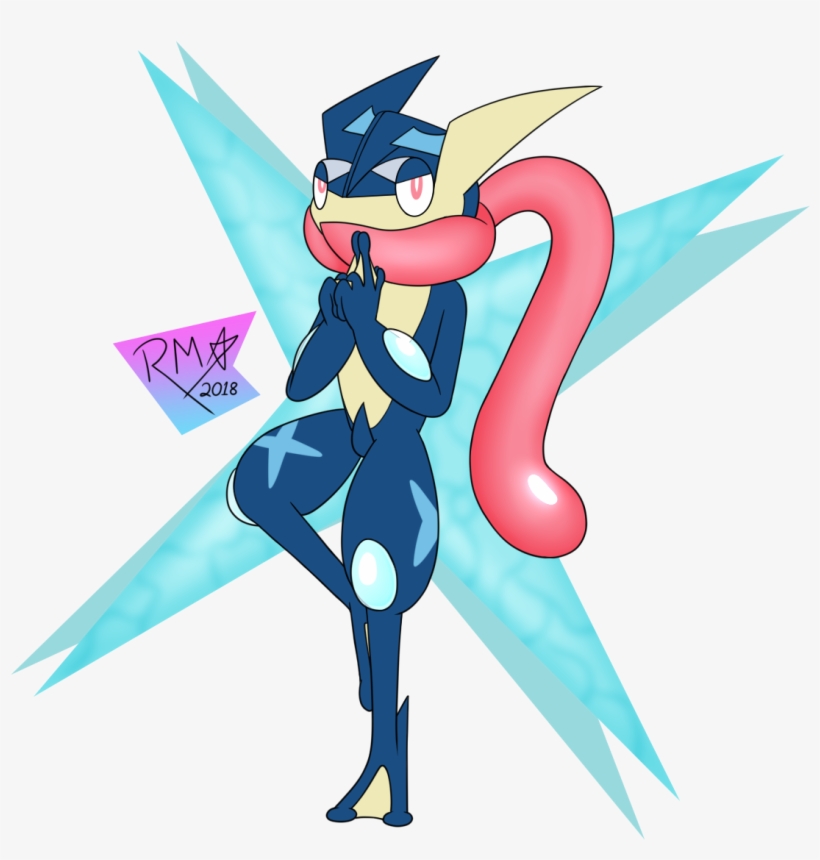 Richyminer I Started To Draw A Sketch Of Greninja With - Greninja, transparent png #291454